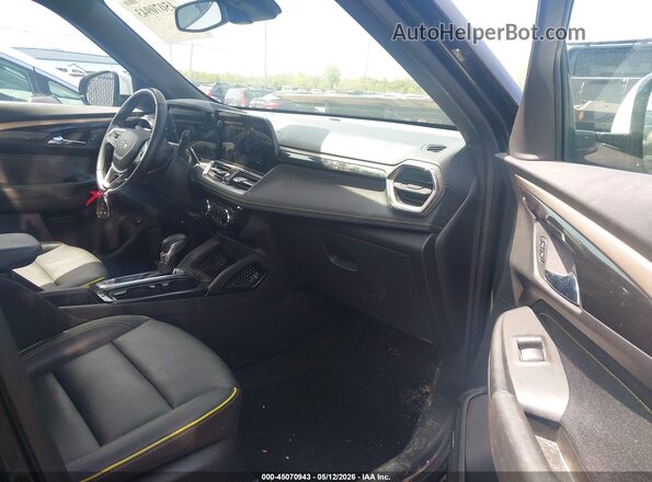 KL79MVSL3SB087607 2025 CHEVROLET TRAILBLAZER Black Widok wnętrza z przodu