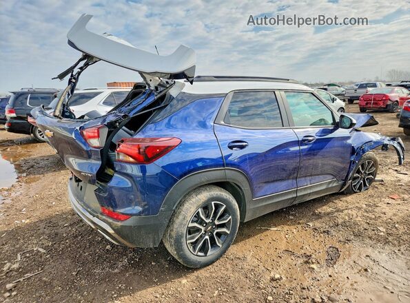 KL79MVSL5PB122655 2023 CHEVROLET TRAILBLAZER Blue Trasero derecho