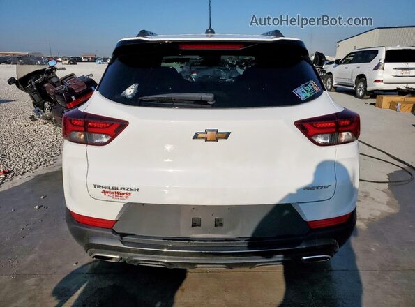 KL79MVSL5PB168275 2023 CHEVROLET TRAILBLAZER White Vista trasera