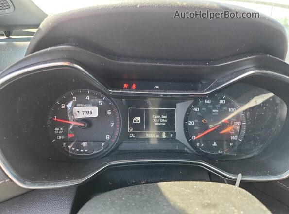 KL79MVSL5PB189983 2023 CHEVROLET TRAILBLAZER Белый Вид щитка приборов
