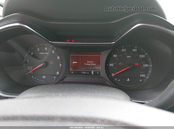 KL79MVSL6MB028408 2021 CHEVROLET TRAILBLAZER Белый Вид задних сидений