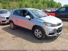 2018 Chevrolet Trax Ls Silver vin: KL7CJKSB0JB544232