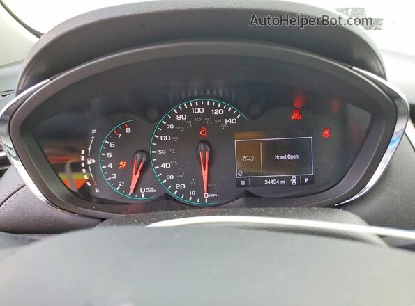 KL7CJKSB0LB314273 2020 CHEVROLET TRAX Белый Вид щитка приборов