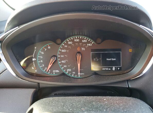 KL7CJKSB6MB301139 2021 CHEVROLET TRAX Белый Вид щитка приборов