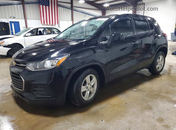 KL7CJKSB7LB088264 2020 CHEVROLET TRAX Черный Передняя левая четверть