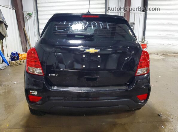 KL7CJKSB7LB088264 2020 CHEVROLET TRAX Черный Вид сзади