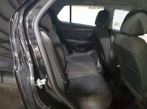 KL7CJKSB7LB088264 2020 CHEVROLET TRAX Черный Вид задней части салона