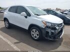 2018 Chevrolet Trax Ls White vin: KL7CJKSB8JB733260