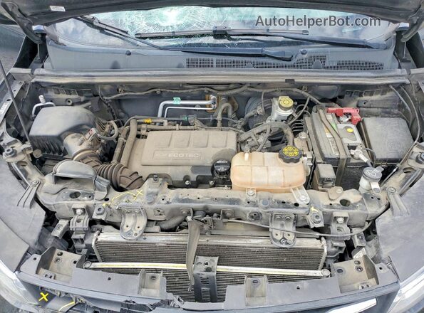 KL7CJKSB8LB089178 2020 CHEVROLET TRAX Черный Вид подкапотного пространства