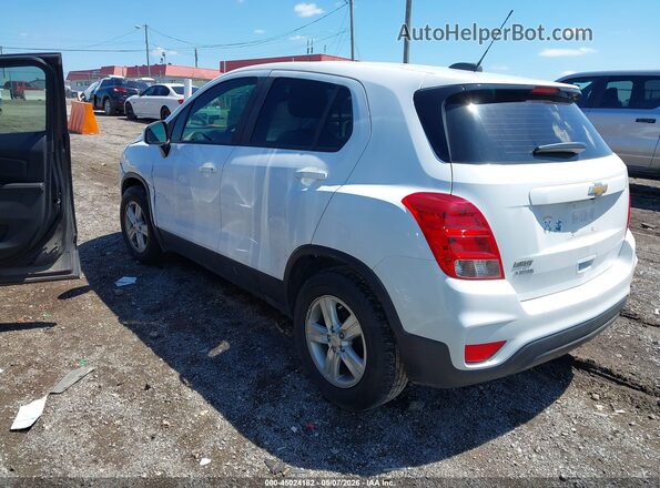 KL7CJKSB9LB055752 2020 CHEVROLET TRAX Белый Задняя левая четверть