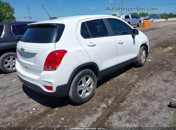 KL7CJKSB9LB055752 2020 CHEVROLET TRAX Белый Задняя правая четверть