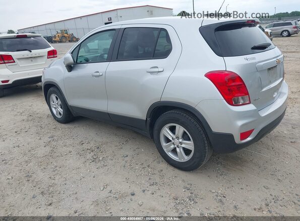 KL7CJKSBXLB037065 2020 CHEVROLET TRAX Silver Trasero izquierdo