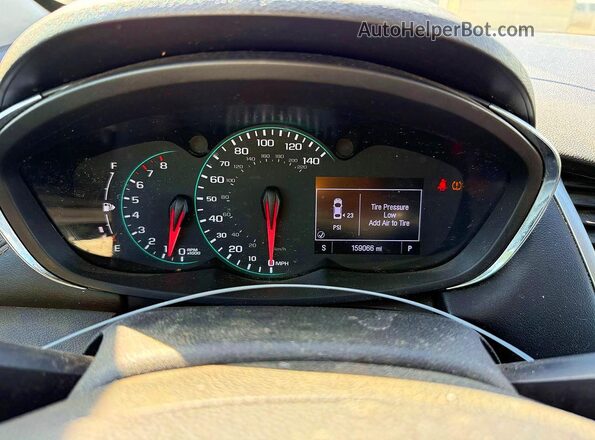KL7CJKSBXLB085648 2020 CHEVROLET TRAX Black Առջևի վահանակի տեսք