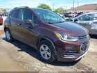 2021 Chevrolet Trax Fwd Lt Burgundy vin: KL7CJLSB1MB307551
