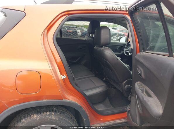 KL7CJLSB3GB658997 2016 CHEVROLET TRAX Оранжевый Вид наклейки с VIN-кодом