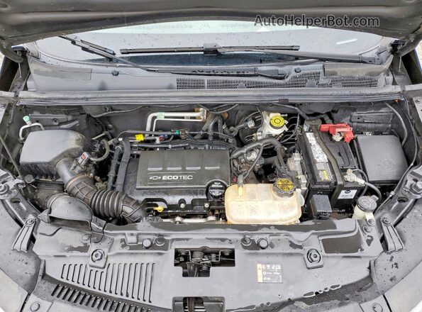 KL7CJLSB3KB719211 2019 CHEVROLET TRAX Черный Вид подкапотного пространства