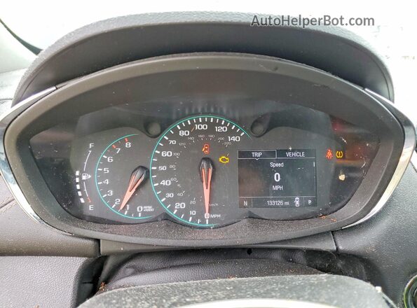 KL7CJLSB3KB719211 2019 CHEVROLET TRAX Черный Вид щитка приборов