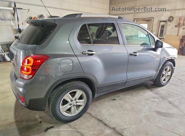 KL7CJLSB3KB820152 2019 CHEVROLET TRAX Gray Rear right