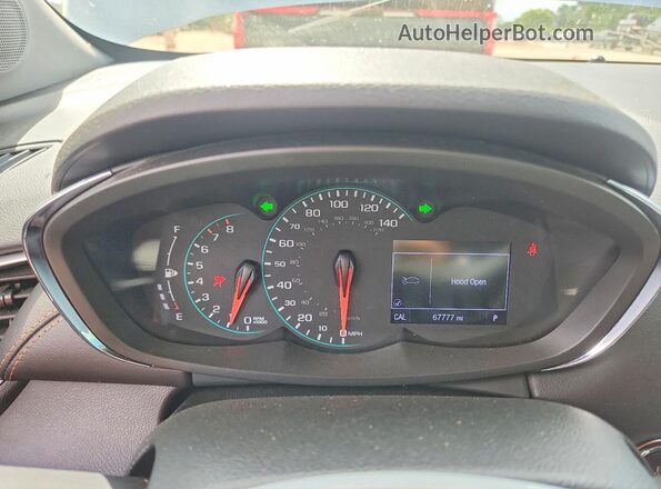KL7CJLSB4LB038444 2020 CHEVROLET TRAX Silver Вид щитка приладів