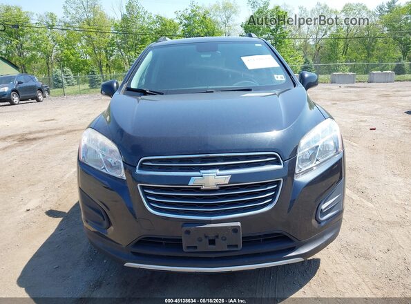 KL7CJLSB5GB581968 2016 CHEVROLET TRAX Черный Вид спереди