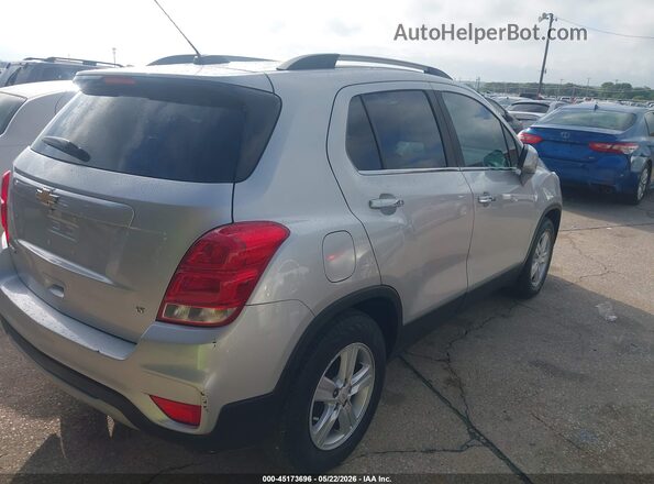 KL7CJLSB6LB039899 2020 CHEVROLET TRAX Silver Հետևի աջ