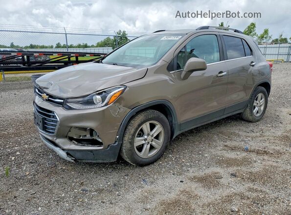 KL7CJLSB6LB353181 2020 CHEVROLET TRAX Коричневый Передняя левая четверть