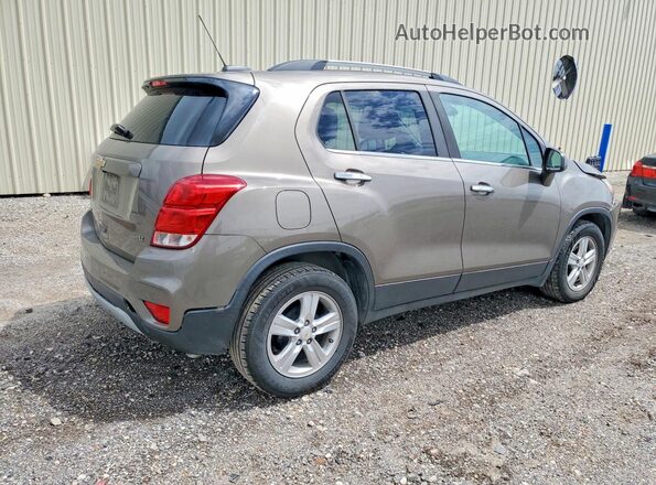 KL7CJLSB6LB353181 2020 CHEVROLET TRAX Коричневый Задняя правая четверть
