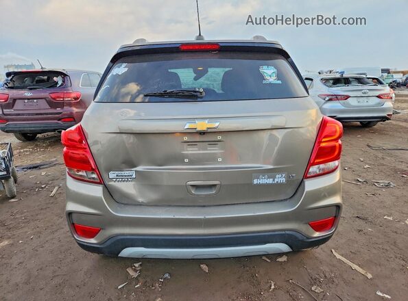 KL7CJLSB6LB353987 2020 CHEVROLET TRAX Желто-коричневый Вид сзади