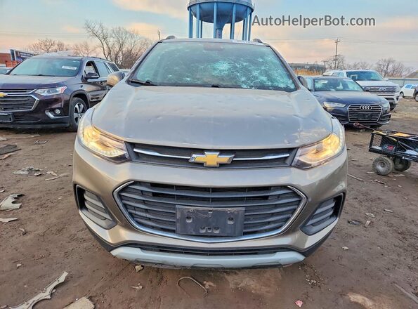 KL7CJLSB6LB353987 2020 CHEVROLET TRAX Желто-коричневый Вид спереди