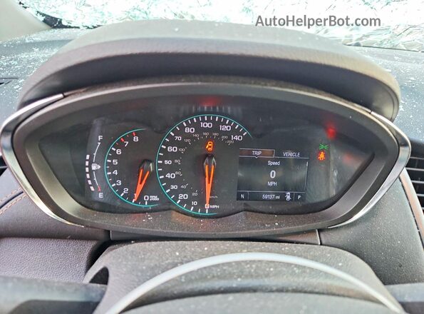 KL7CJLSB6LB353987 2020 CHEVROLET TRAX Желто-коричневый Вид щитка приборов