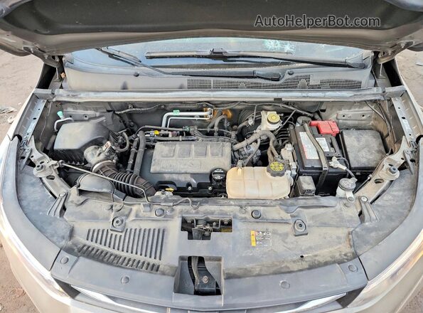KL7CJLSB6LB353987 2020 CHEVROLET TRAX Желто-коричневый Вид подкапотного пространства