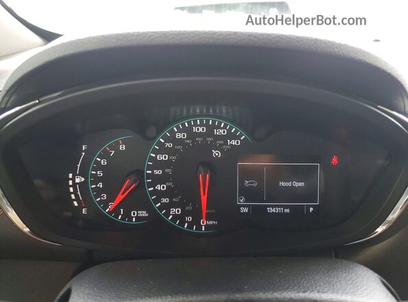KL7CJLSB6MB324541 2021 CHEVROLET TRAX Белый Вид щитка приборов
