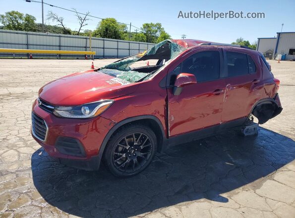 KL7CJLSB8MB323391 2021 CHEVROLET TRAX Red წინა მარცხენა ხედი სამი მეოთხედიდან