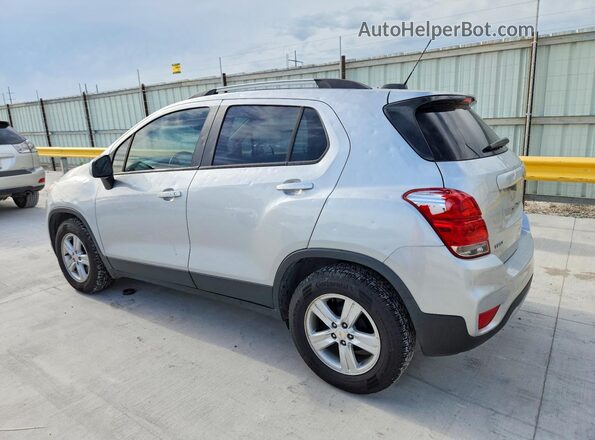 KL7CJLSB9MB336344 2021 CHEVROLET TRAX Серебряный Задняя левая четверть