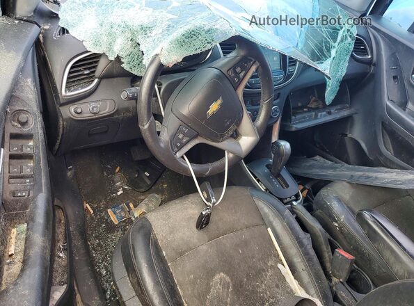 KL7CJLSM7NB539509 2022 CHEVROLET TRAX Серый Вид панели приборов