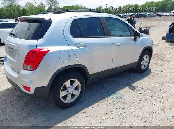 KL7CJNSB3JB720529 2018 CHEVROLET TRAX Silver Tył prawy