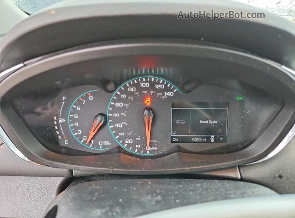KL7CJNSB6MB343490 2021 CHEVROLET TRAX Black Vista del cuadro de instrumentos