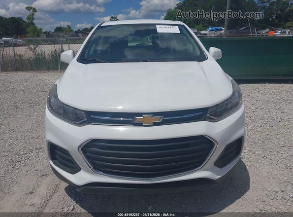 KL7CJNSB7JB709565 2018 CHEVROLET TRAX Белый Вид щитка приборов