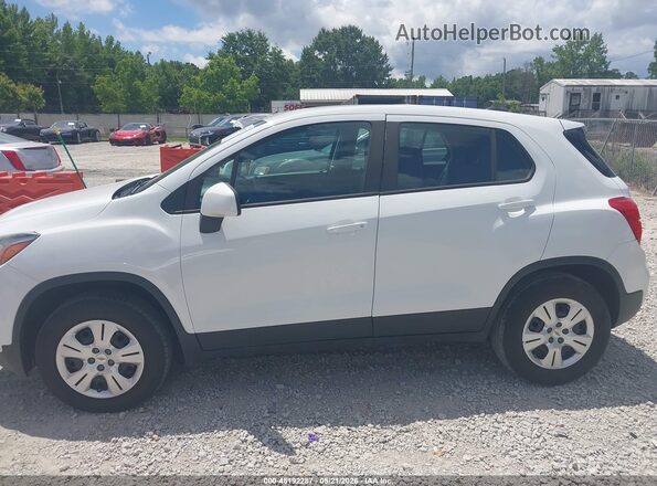 KL7CJNSB7JB709565 2018 CHEVROLET TRAX Белый Панорамный вид салона 360°