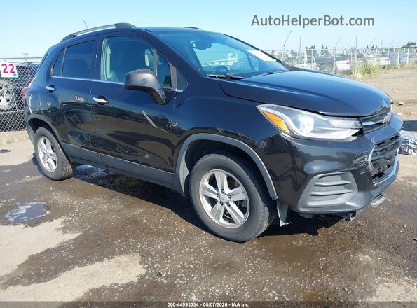 KL7CJPSB0KB851950 2019 CHEVROLET TRAX Черный Передняя правая четверть