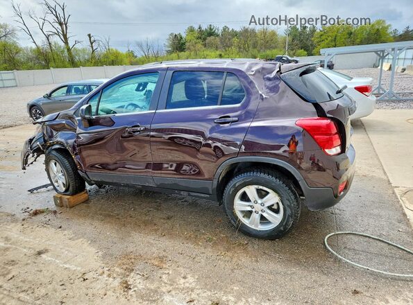 KL7CJPSB0LB336531 2020 CHEVROLET TRAX Burgundy Tył lewy