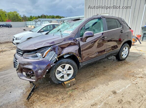 KL7CJPSB0LB336531 2020 CHEVROLET TRAX Burgundy Przód lewy