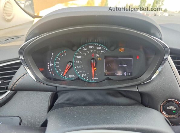 KL7CJPSB1LB025206 2020 CHEVROLET TRAX Black Vista del cuadro de instrumentos