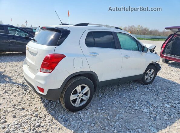 KL7CJPSB2HB220464 2017 CHEVROLET TRAX Белый Задняя правая четверть