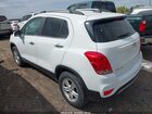 2019 Chevrolet Trax Lt Белый vin: KL7CJPSB2KB904695
