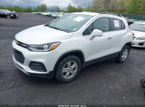 KL7CJPSB2KB947692 2019 CHEVROLET TRAX White Vista tres cuartos delantera izquierda