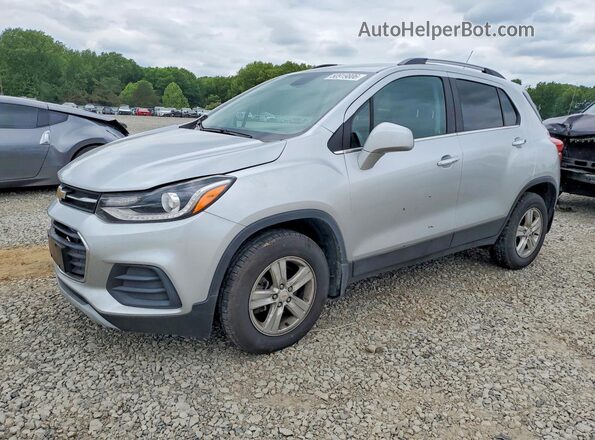 KL7CJPSB3KB927757 2019 CHEVROLET TRAX Серебряный Передняя левая четверть