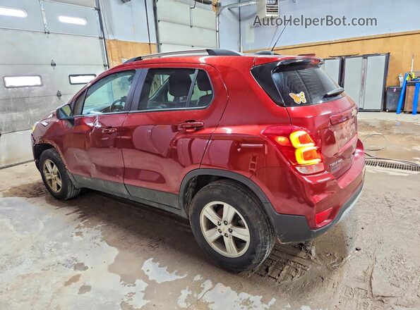 KL7CJPSB3MB337190 2021 CHEVROLET TRAX Бордовый Задняя левая четверть