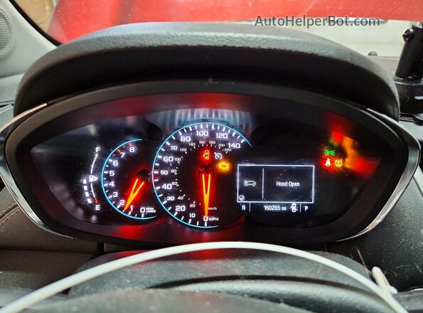 KL7CJPSB3MB337190 2021 CHEVROLET TRAX Бордовый Вид щитка приборов