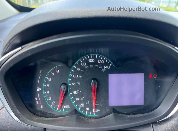 KL7CJPSB4KB921482 2019 CHEVROLET TRAX Черный Вид панели приборов